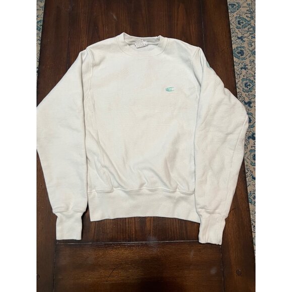 Champion White Spirit Jersey Long Sleeve Reverse Weave Sweatshirt Women's XS - Picture 2 of 6